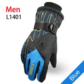 Winter Warm Snowboard Ski Gloves For Men & Women