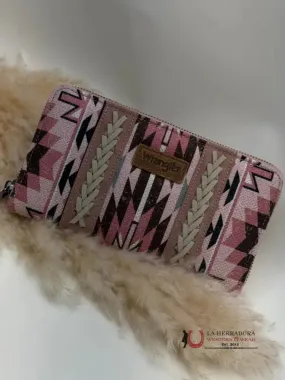 WRANGLER AZTEC PINK WALLET