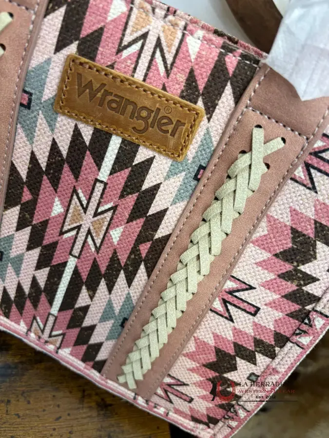 WRANGLER AZTECA PINK BAG