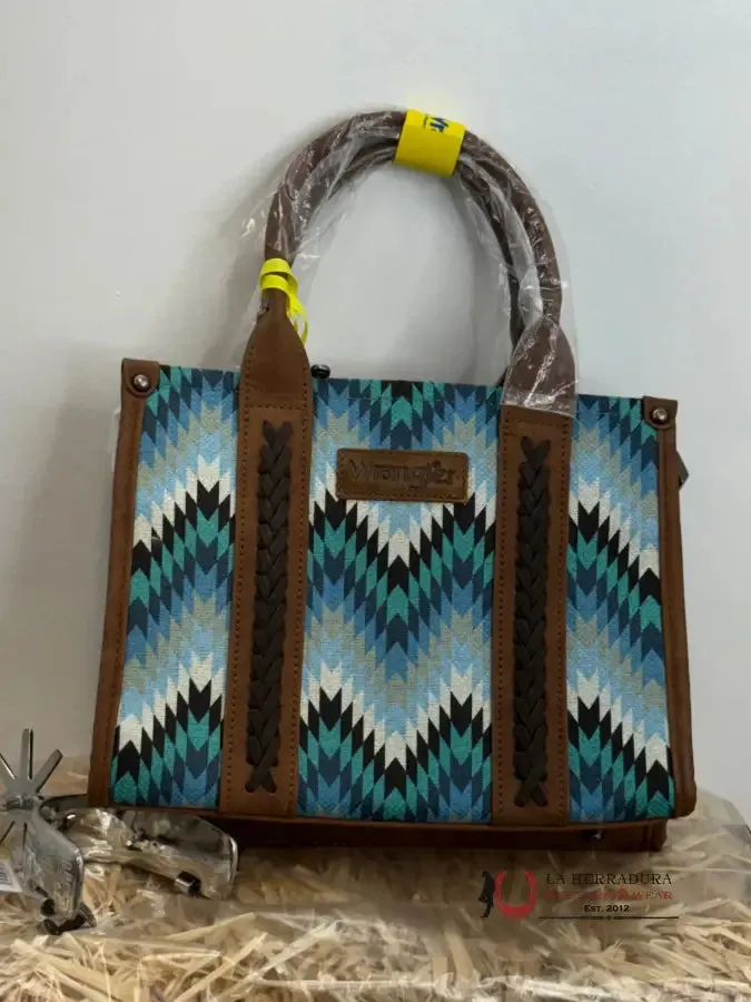 WRANGLER BLUE AZTEC BAG