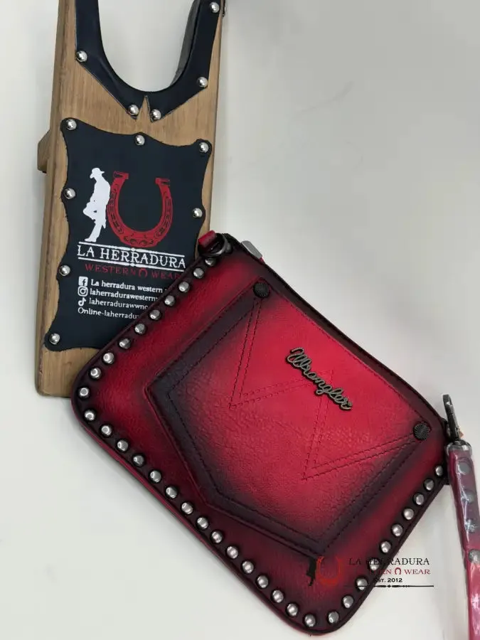 WRANGLER RED CROSSBODY